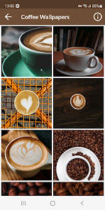 Captura de Pantalla 15 Fondos de pantalla de cafe android
