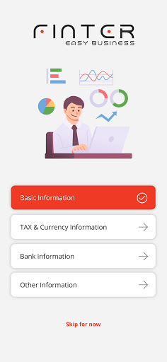 Finter - Accounting/Invoicing Screen 2