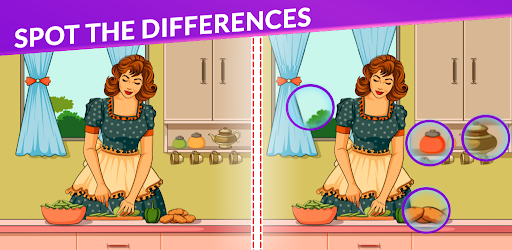 Spot 5 Differences: Find them!  screenshots 6