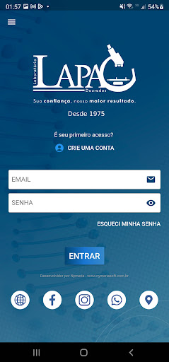 Android application Lapac screenshort