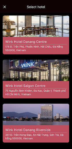 Wink Hotels Screen 3