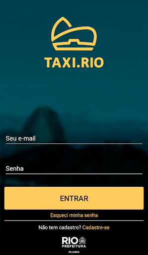 Android application TAXI.RIO - Passageiro screenshort
