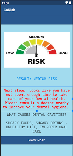 CaRisk Screen 3