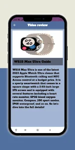 WS18 Max Ultra Guide