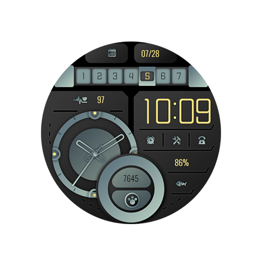 Fish Blue For Wear OS logo
