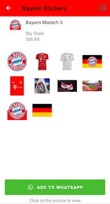 Captura 4 Bayern Munich Stickers android