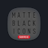 Matte Black SQUIRCLE Icons1.5 (Paid)
