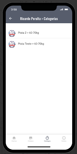 Hotlaps Club Screen 2
