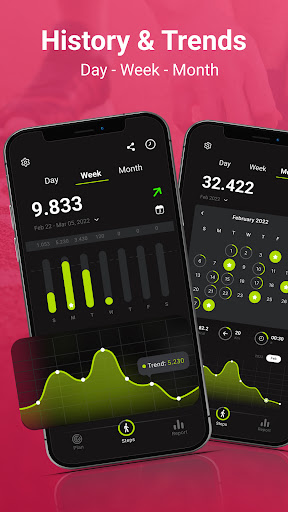 Screenshot of Step Counter: Exercise Tracker