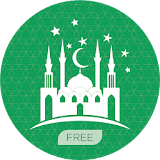 Islamic prayer times & qibla icon