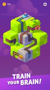 Cube Way: Logic Puzzle Game