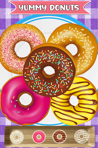 Android application Donuts Maker Desserts Cooking screenshort