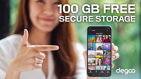 Degoo: 100 GB Cloud Storage  Screenshots 1