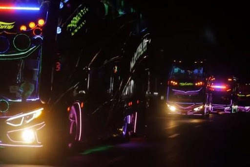 Night Bus Double Decker Wallpa Screen 2