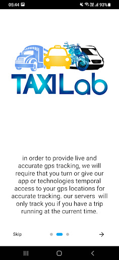 TaxiLAB Screen 3
