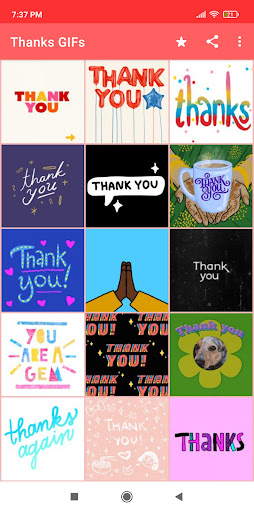 Thank You GIF Screen 2