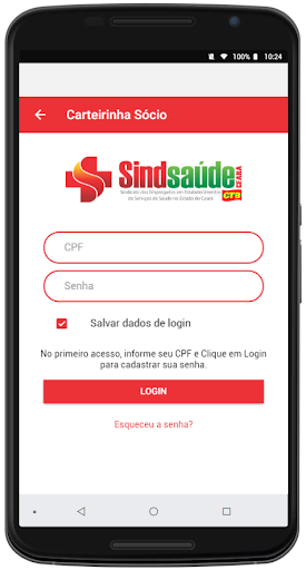 SINDSAUDE CEARA Screen 3