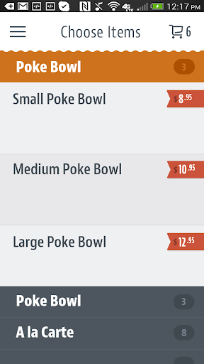 Poke Poke Bar Screen 3