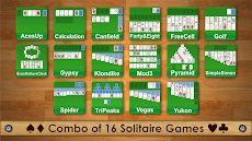 16 Solitaire - Card Game Comboのおすすめ画像1