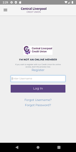 Central Liverpool Credit Union Screen 3