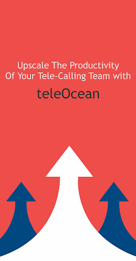 Android application teleOcean Upscale Tele-Calling screenshort