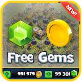 Unlimited Gems for COC Prank icon