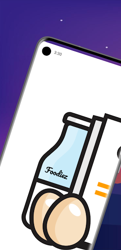 Android application Foodiez : A Simple Recipe App screenshort