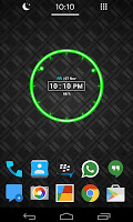 screenshot of [Pro] Neon Clock