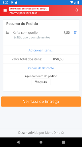 Tô na Brasa Food Sta.Mônica Screen 3