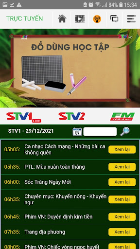 Android application Soc Trang TV screenshort