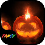 Fire Pumpkin Keyboard Theme icon