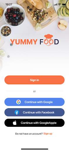 Yummy Food Screen 2