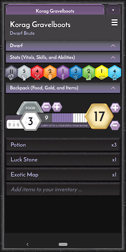 Hexplore It Companion App Screen 3