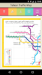 Tehran Traffic Map