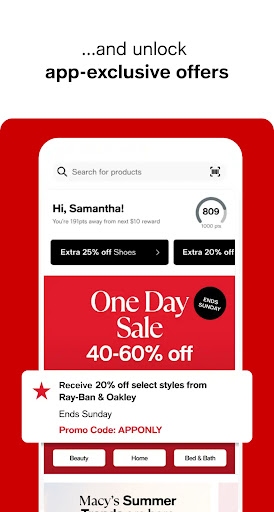 Screenshot of Macy's: Online Shopping & Save
