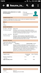 screenshot of Resume PDF Maker / CV Builder