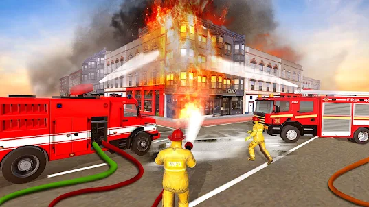Simulador de bombeiro 3d
