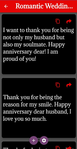 wedding anniversary wishes Screen 2