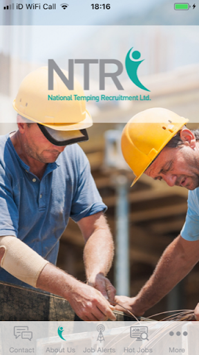 Android application National Temping Recruitment screenshort