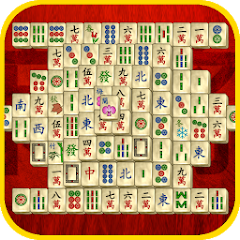 4 pousseurs MYJZY Américaine Set Mahjong 166 tuiles Cartes de Mahjong Jeu 4 Personnes,Rouge Jeux Perfect Family Classique Pusher Armes 
