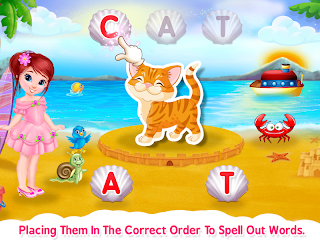 Spelling & Phonics: Princess - Screenshot 2