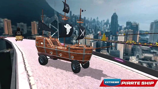 Big Ship Stunt Racing Game