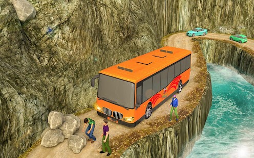 City Coach Bus Driving Games Screenshot