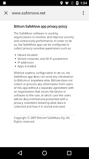 SafeMove Analytics Screen 2