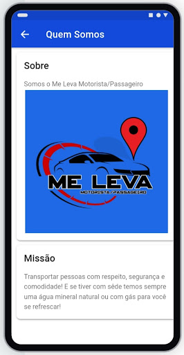Me Leva - Motorista/Passageiro Screen 2