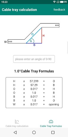 Cable tray calculationのおすすめ画像2