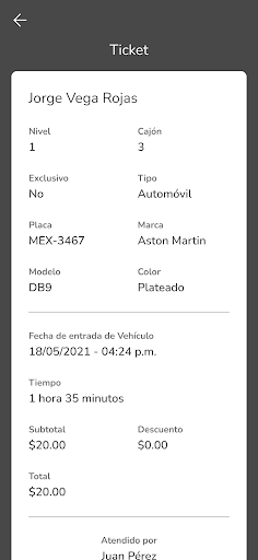 Estacionarme Cliente Screen 2