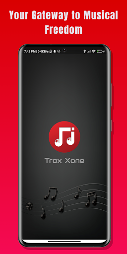 Android application Trax Xone screenshort
