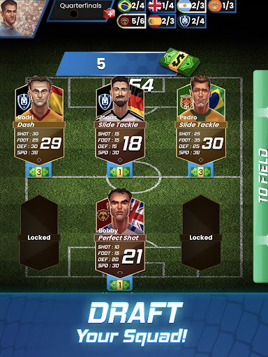 Golden Goal Soccer Screen 2