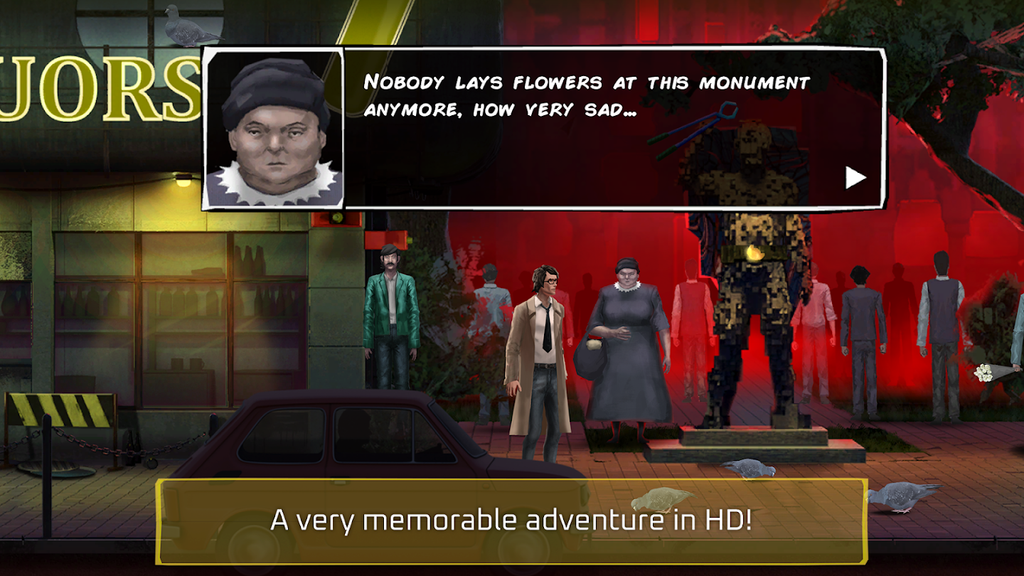 Unholy Adventure: point and click story game